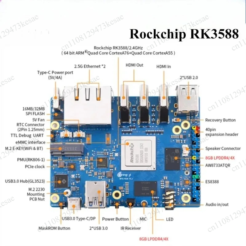 Orange Pi 5 Plus RK3588 SBC 16 - Rk3588 Mini Pc Board recensione e prezzo